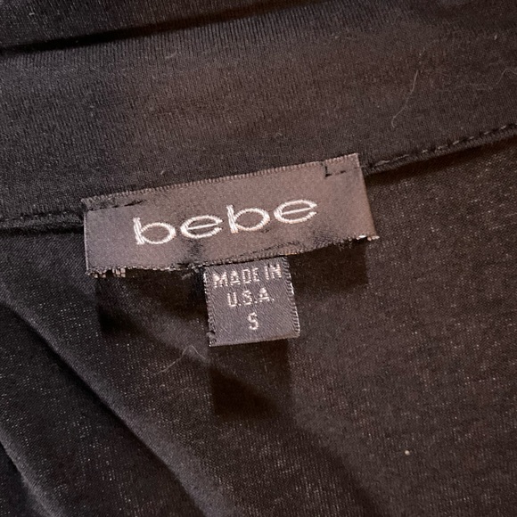 Bebe Silk Wrap Dress Size S - Picture 5 of 5